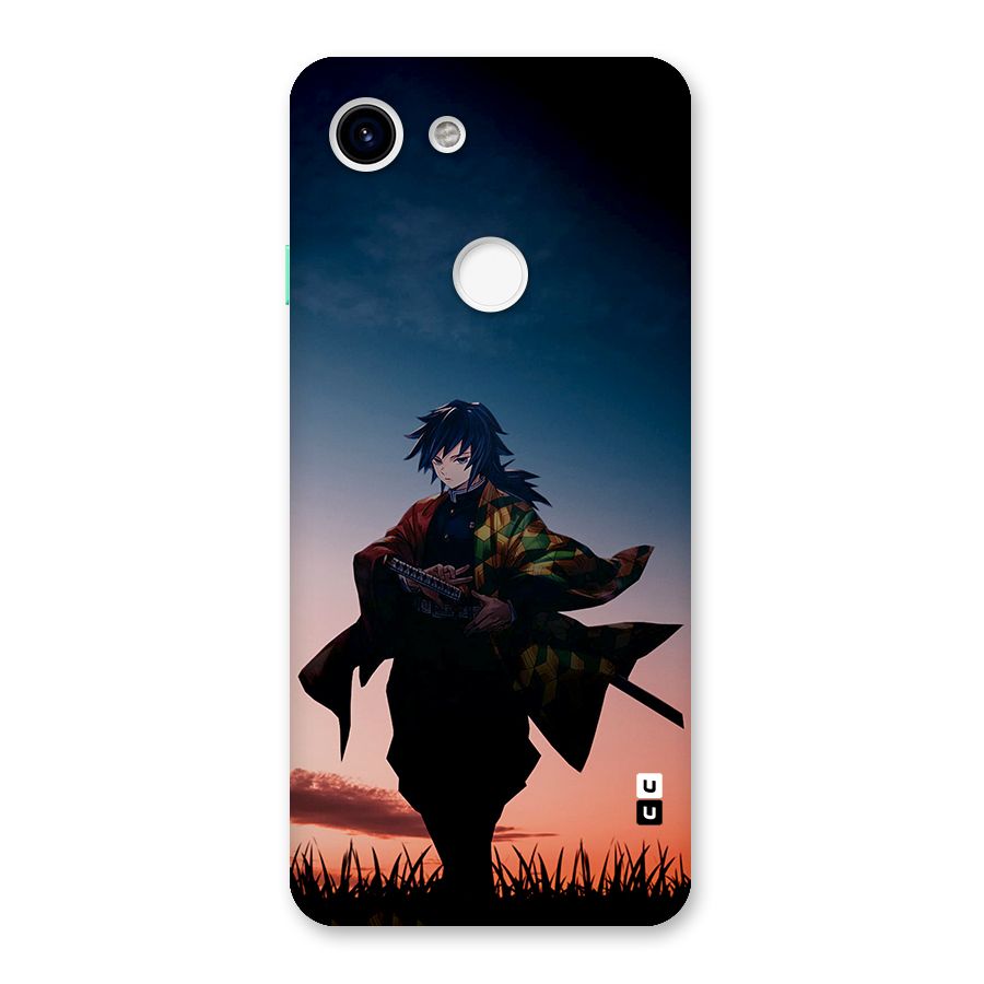 Giyu Tomioka Stance Back Case for Google Pixel 3