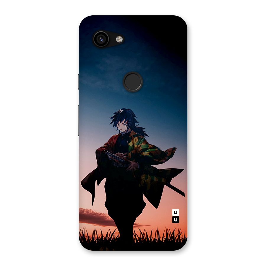 Giyu Tomioka Stance Back Case for Google Pixel 3a