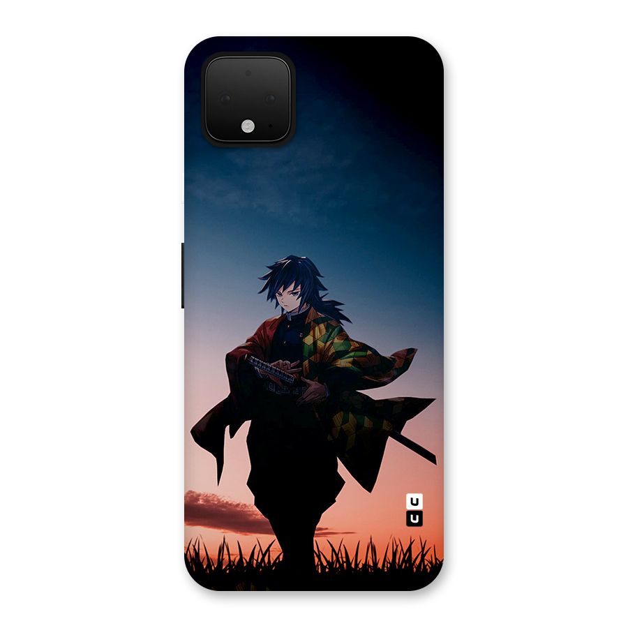 Giyu Tomioka Stance Back Case for Google Pixel 4 XL