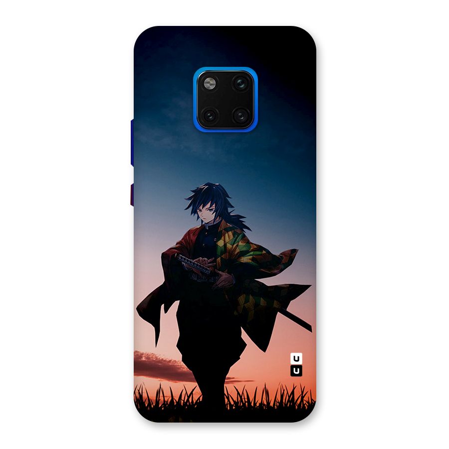 Giyu Tomioka Stance Back Case for Huawei Mate 20 Pro