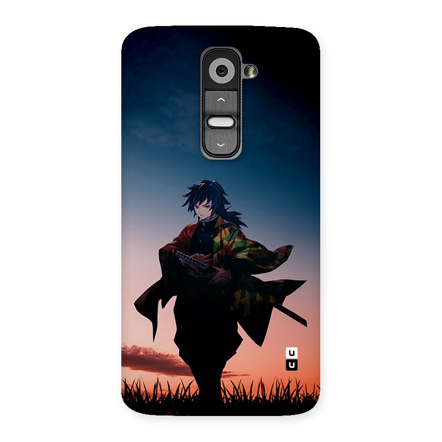 Giyu Tomioka Stance Back Case for LG G2
