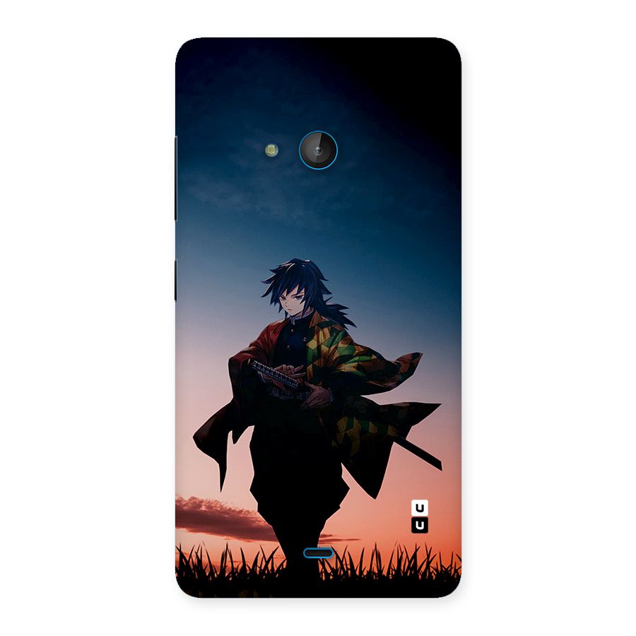 Giyu Tomioka Stance Back Case for Lumia 540