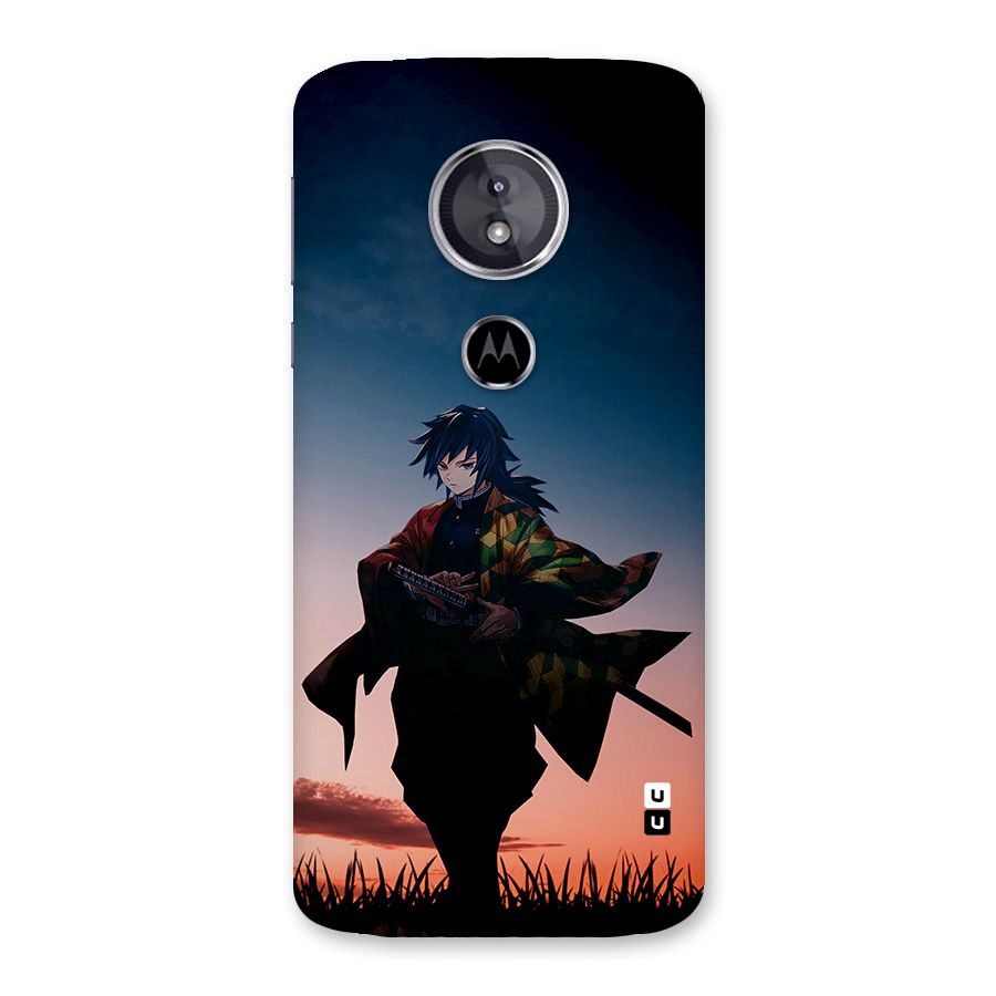 Giyu Tomioka Stance Back Case for Moto E5