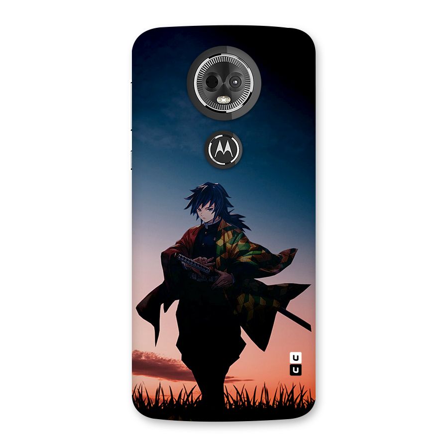 Giyu Tomioka Stance Back Case for Moto E5 Plus