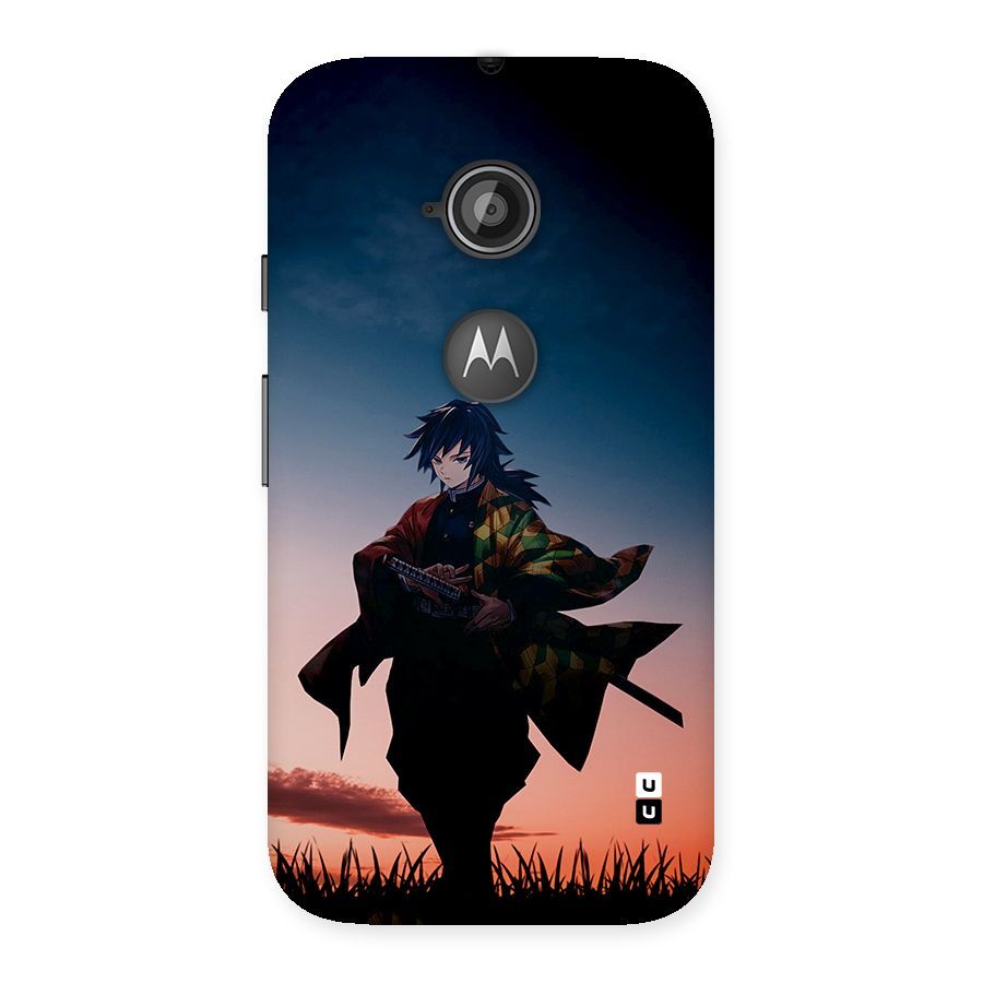 Giyu Tomioka Stance Back Case for Moto E 2nd Gen