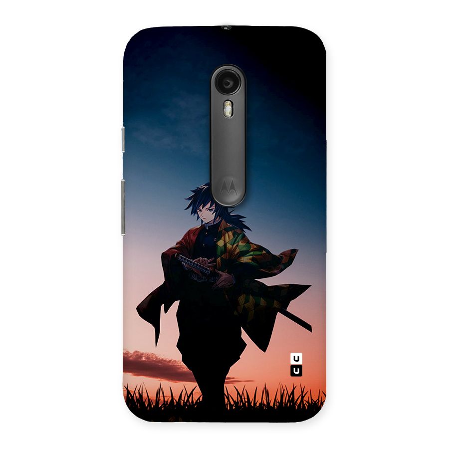 Giyu Tomioka Stance Back Case for Moto G3