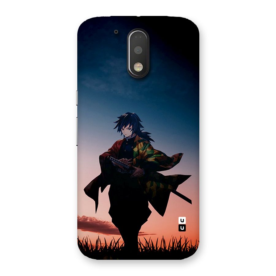 Giyu Tomioka Stance Back Case for Moto G4 Plus