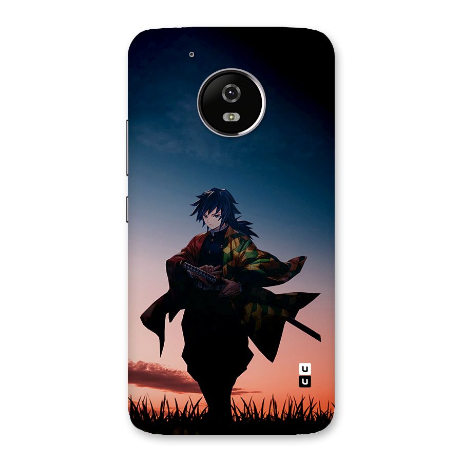 Giyu Tomioka Stance Back Case for Moto G5