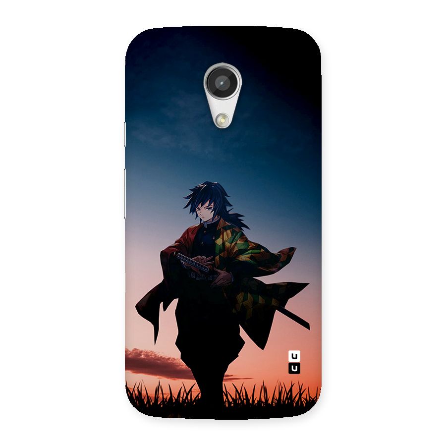 Giyu Tomioka Stance Back Case for Moto G 2nd Gen