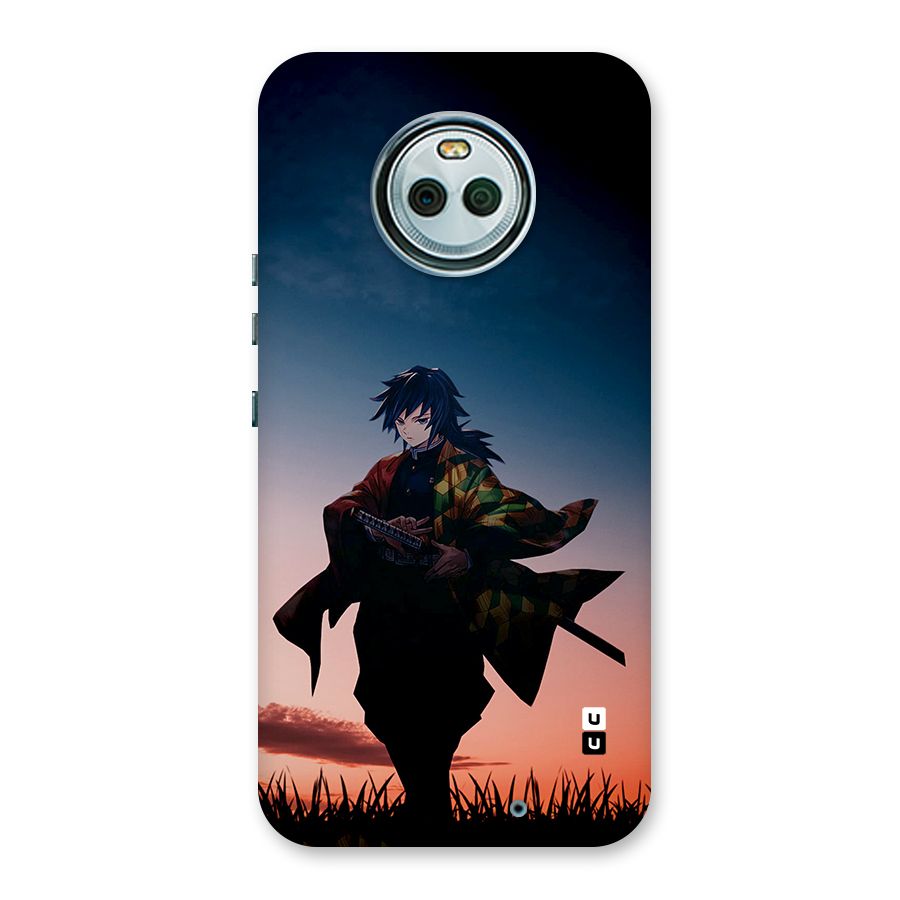 Giyu Tomioka Stance Back Case for Moto X4