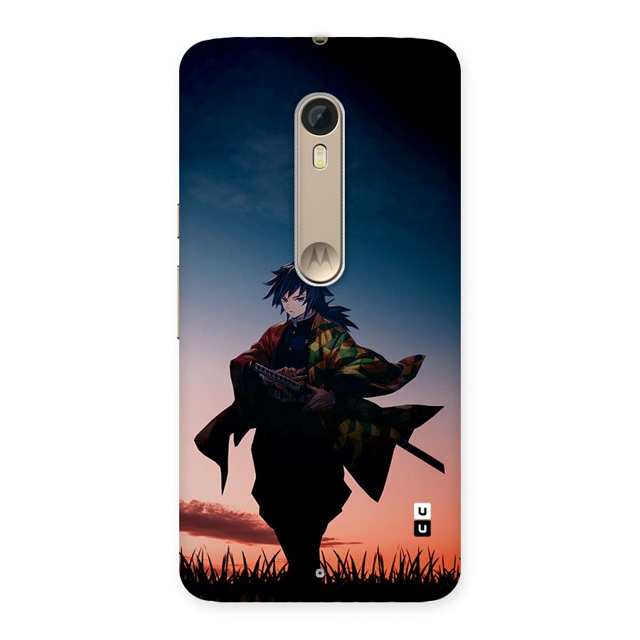 Giyu Tomioka Stance Back Case for Moto X Style