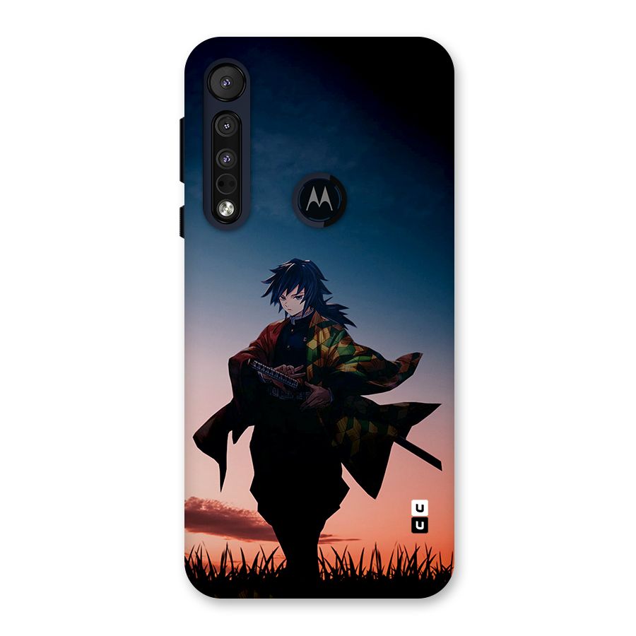 Giyu Tomioka Stance Back Case for Motorola One Macro