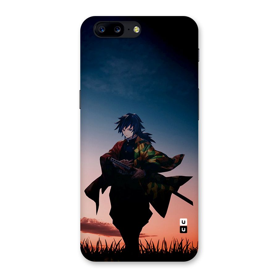 Giyu Tomioka Stance Back Case for OnePlus 5