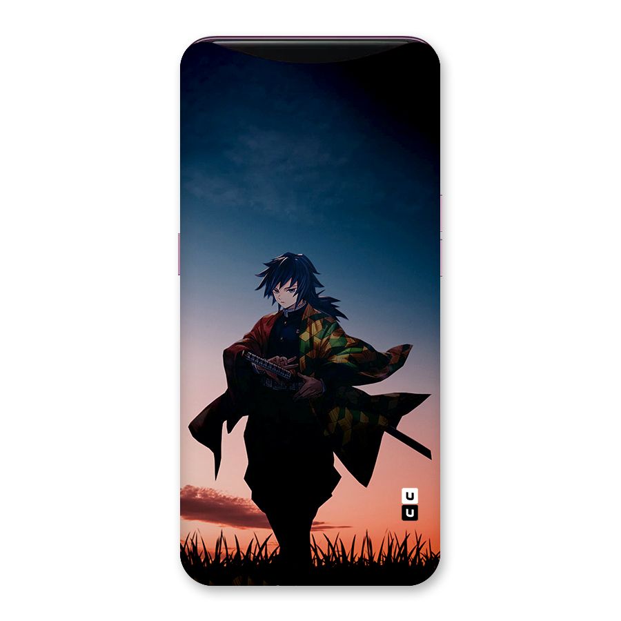 Giyu Tomioka Stance Back Case for Oppo Find X