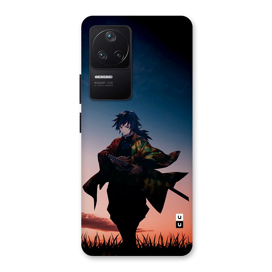 Giyu Tomioka Stance Back Case for Poco F4 5G