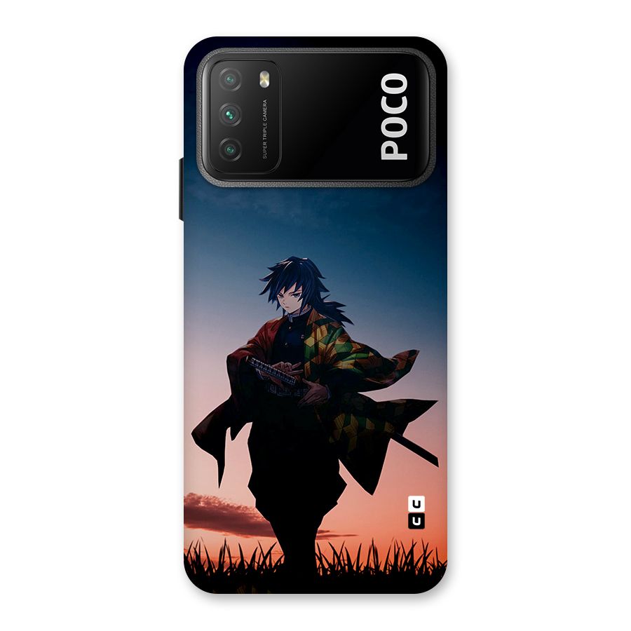 Giyu Tomioka Stance Back Case for Poco M3