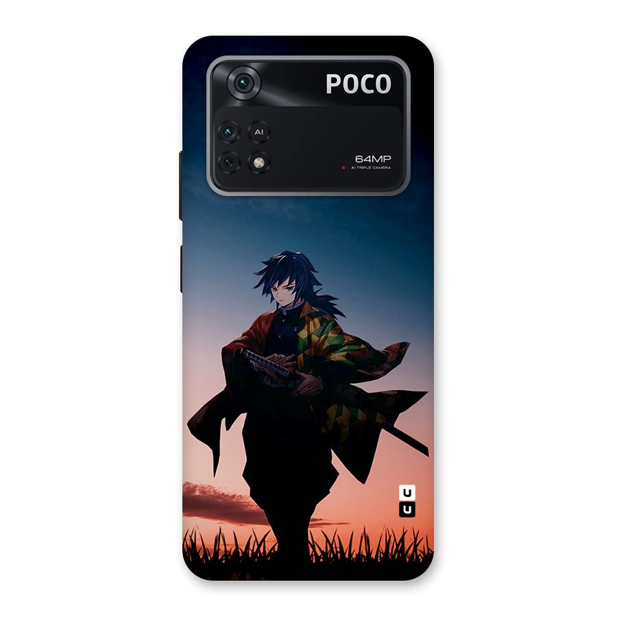 Giyu Tomioka Stance Back Case for Poco M4 Pro 4G