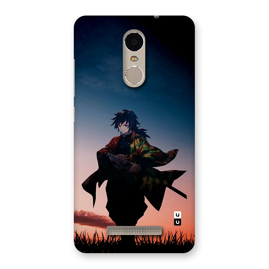 Giyu Tomioka Stance Back Case for Redmi Note 3