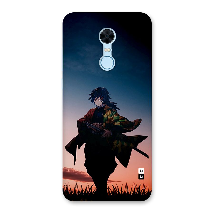 Giyu Tomioka Stance Back Case for Redmi Note 5