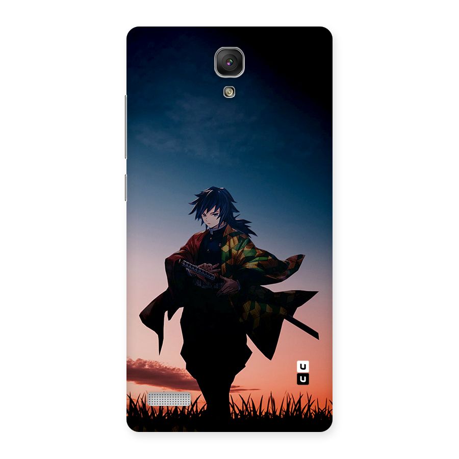 Giyu Tomioka Stance Back Case for Redmi Note Prime