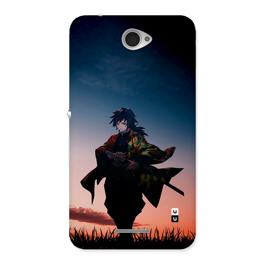 Giyu Tomioka Stance Back Case for Xperia E4