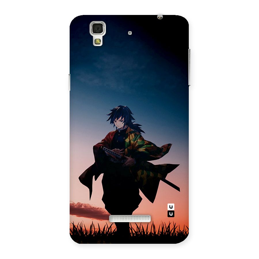 Giyu Tomioka Stance Back Case for YU Yureka Plus
