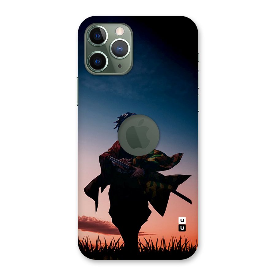 Giyu Tomioka Stance Back Case for iPhone 11 Pro Logo Cut