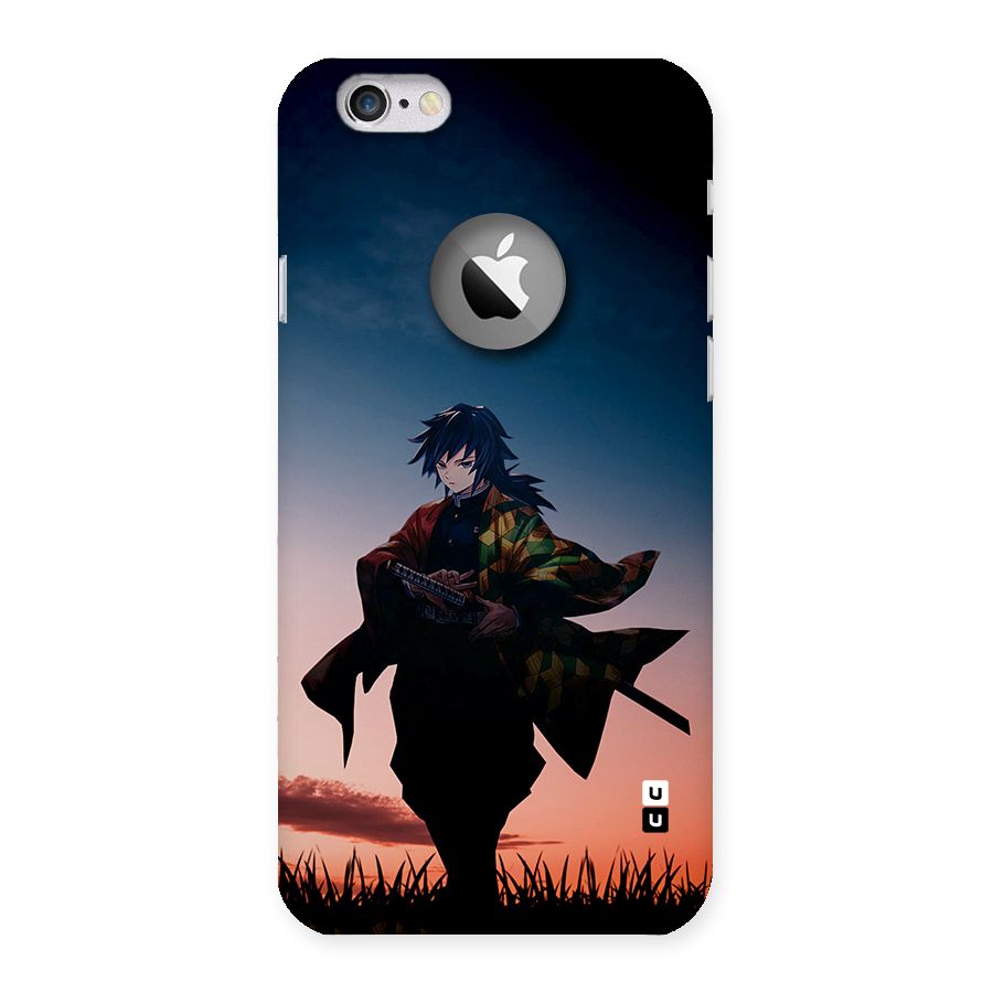 Giyu Tomioka Stance Back Case for iPhone 6 Logo Cut