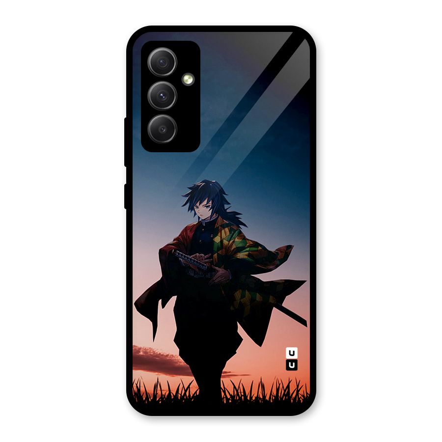 Giyu Tomioka Stance Glass Back Case for Galaxy A34