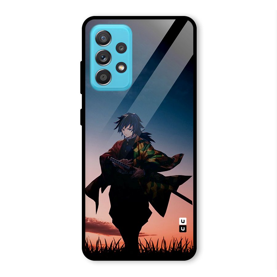 Giyu Tomioka Stance Glass Back Case for Galaxy A52