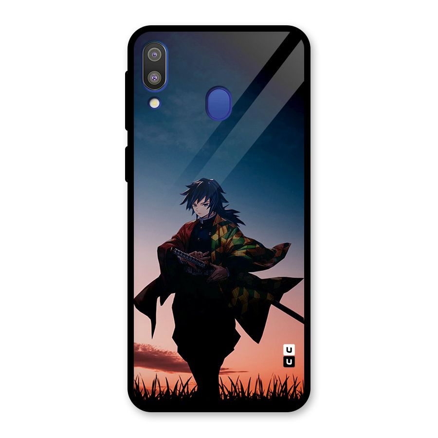Giyu Tomioka Stance Glass Back Case for Galaxy M20