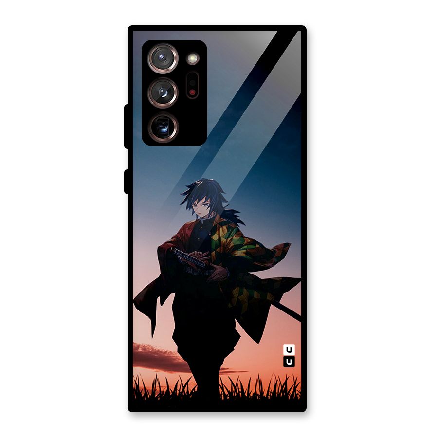 Giyu Tomioka Stance Glass Back Case for Galaxy Note 20 Ultra