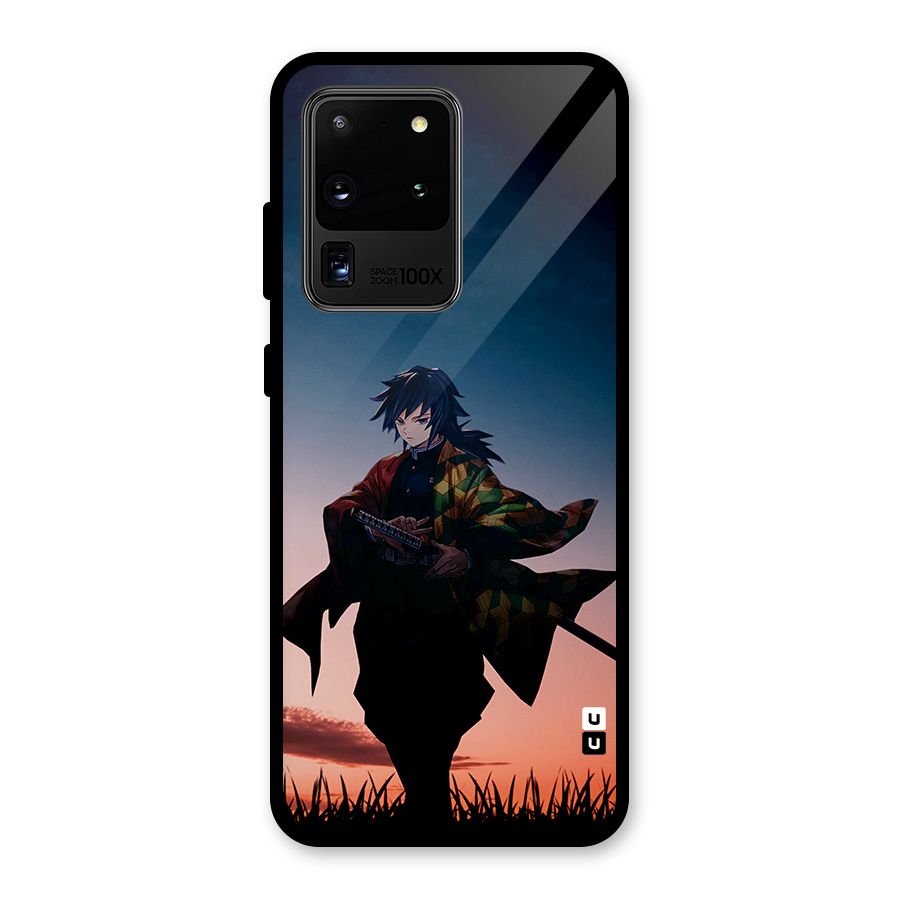 Giyu Tomioka Stance Glass Back Case for Galaxy S20 Ultra