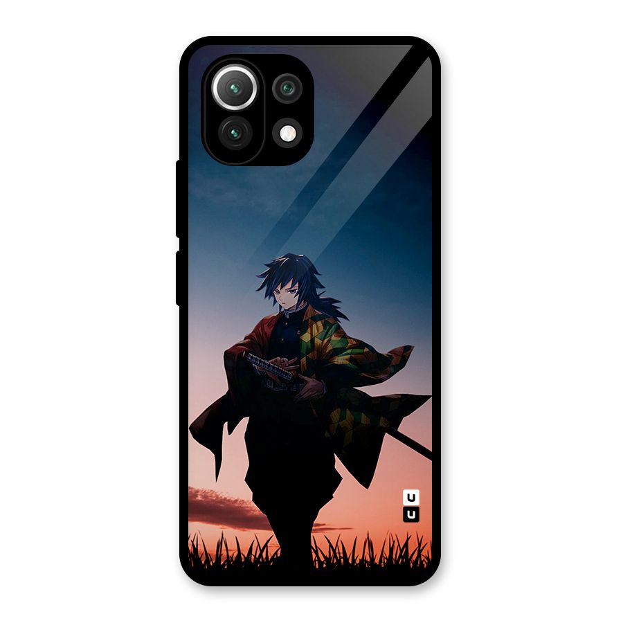 Giyu Tomioka Stance Glass Back Case for Mi 11 Lite