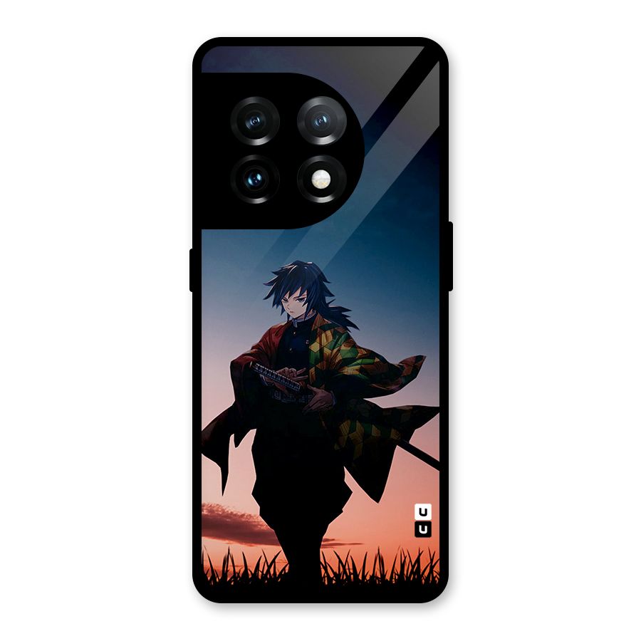 Giyu Tomioka Stance Glass Back Case for OnePlus 11