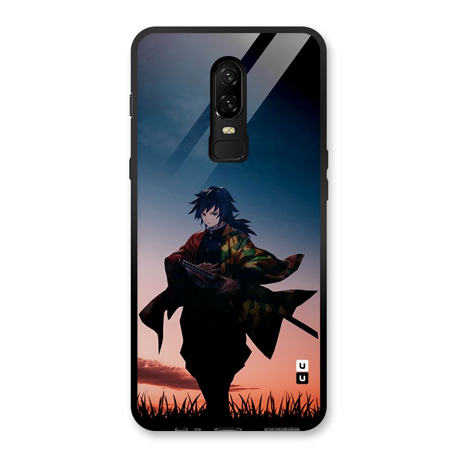 Giyu Tomioka Stance Glass Back Case for OnePlus 6
