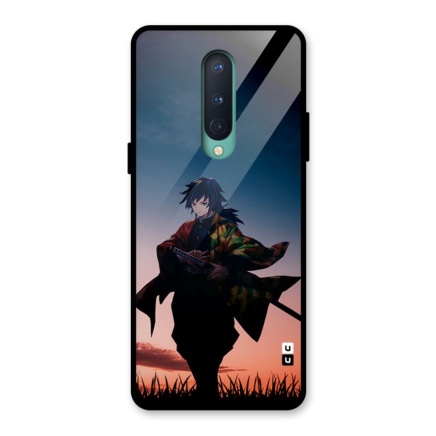Giyu Tomioka Stance Glass Back Case for OnePlus 8
