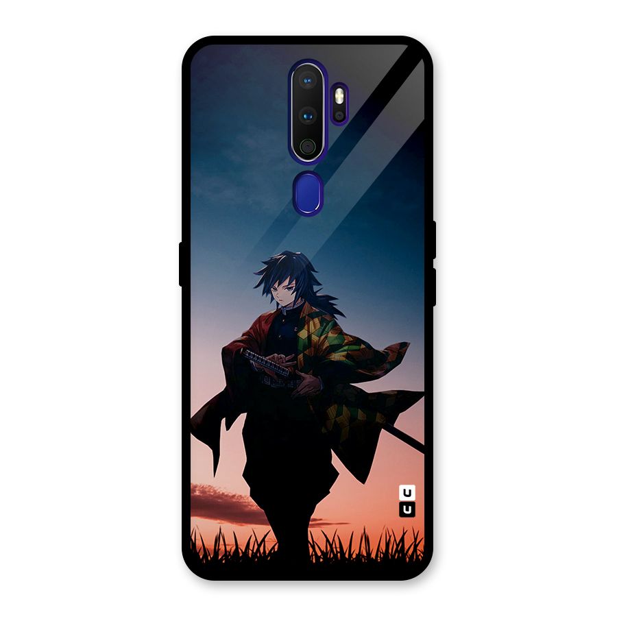 Giyu Tomioka Stance Glass Back Case for Oppo A9 (2020)