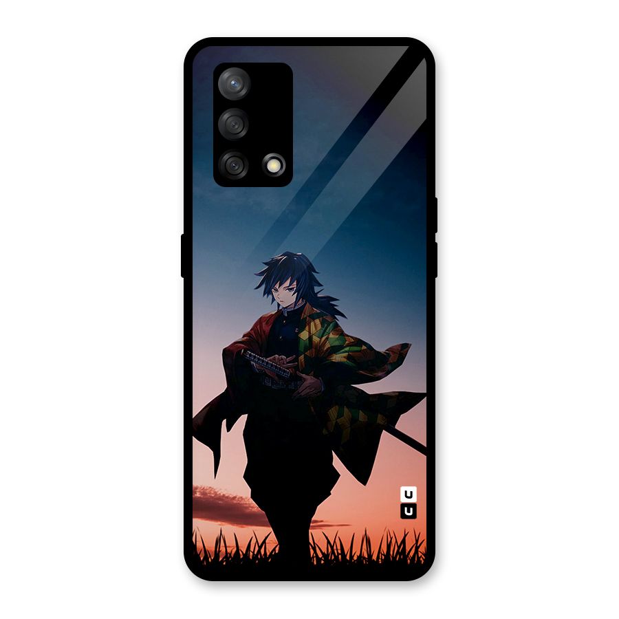 Giyu Tomioka Stance Glass Back Case for Oppo F19