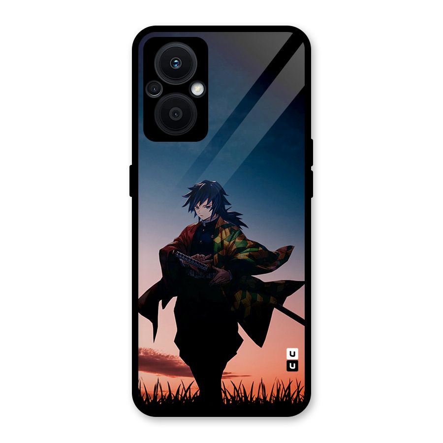 Giyu Tomioka Stance Glass Back Case for Oppo F21s Pro 5G