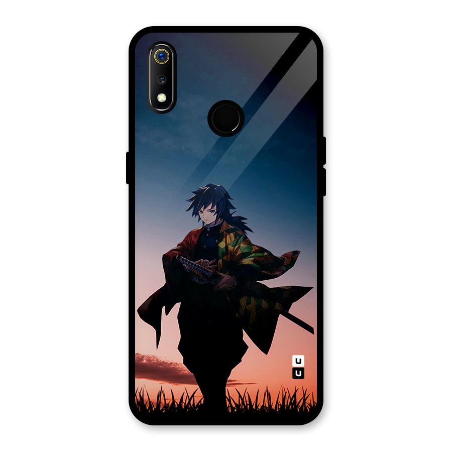 Giyu Tomioka Stance Glass Back Case for Realme 3i
