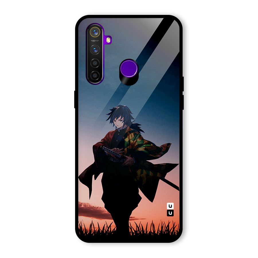 Giyu Tomioka Stance Glass Back Case for Realme 5 Pro