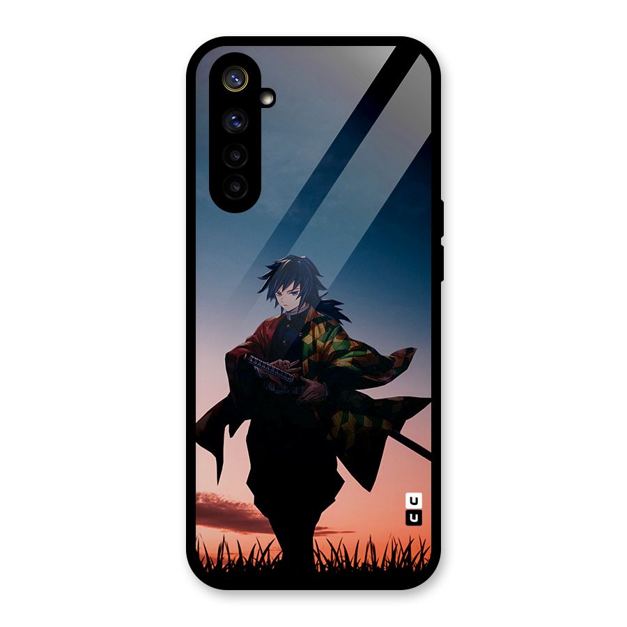 Giyu Tomioka Stance Glass Back Case for Realme 6