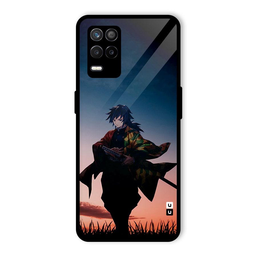 Giyu Tomioka Stance Glass Back Case for Realme 8 5G