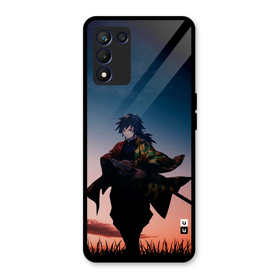 Giyu Tomioka Stance Glass Back Case for Realme 9 5G Speed