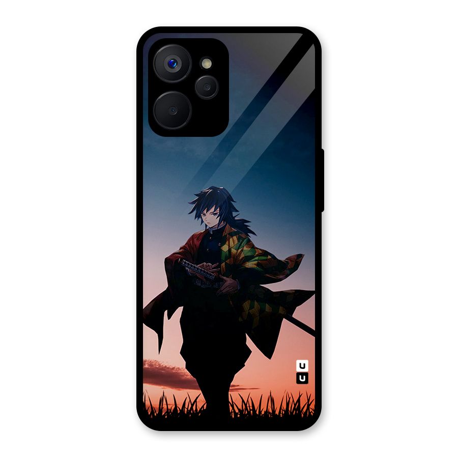 Giyu Tomioka Stance Glass Back Case for Realme 9i 5G