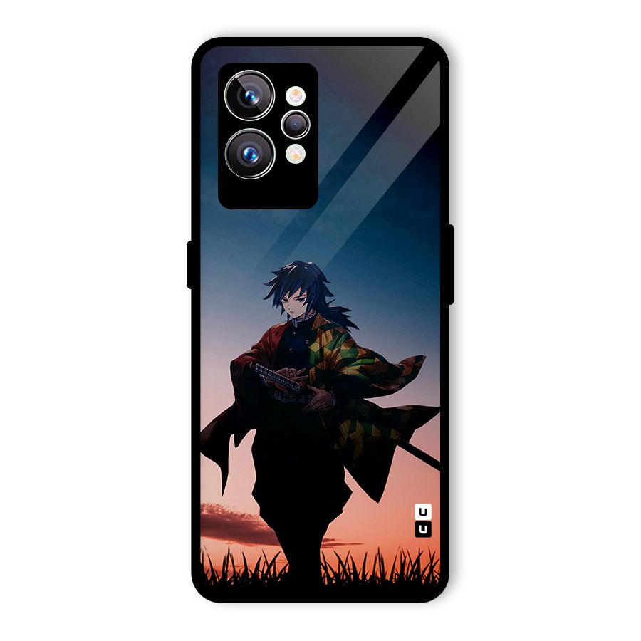 Giyu Tomioka Stance Glass Back Case for Realme GT2 Pro