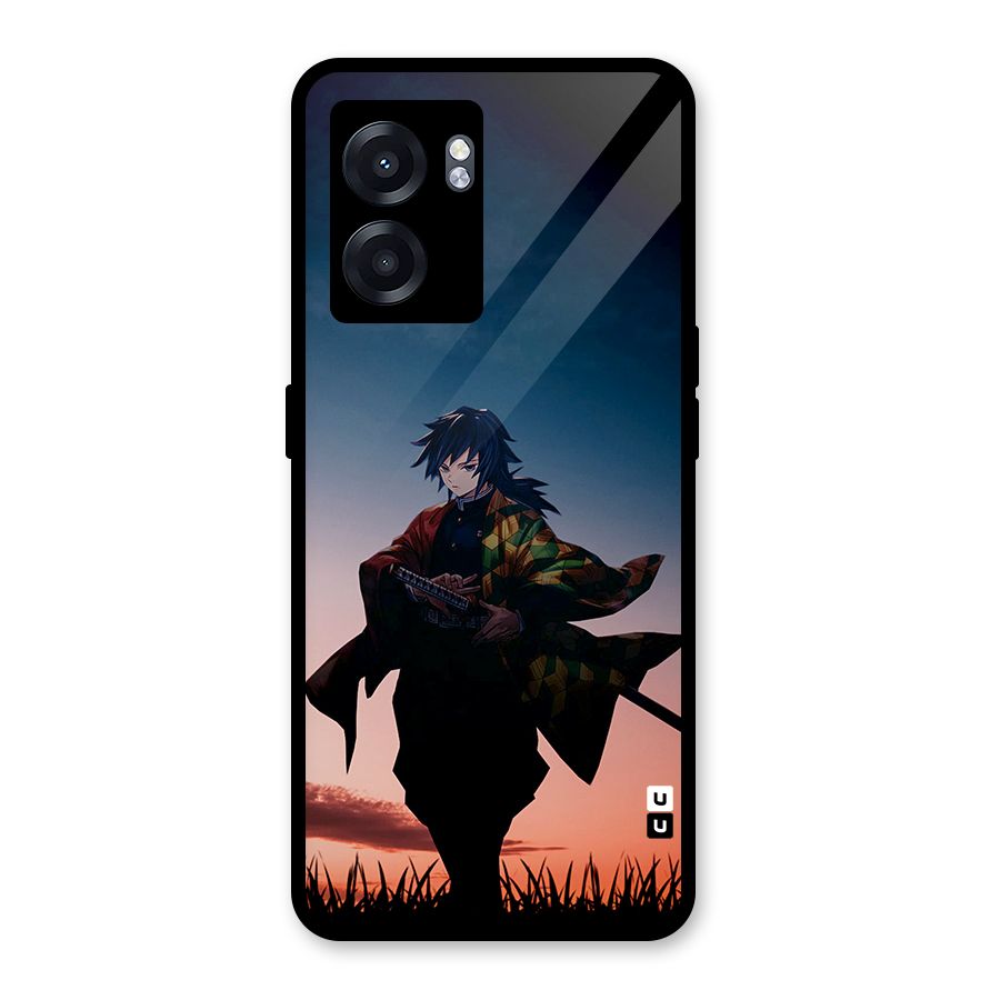 Giyu Tomioka Stance Glass Back Case for Realme Narzo 50 5G