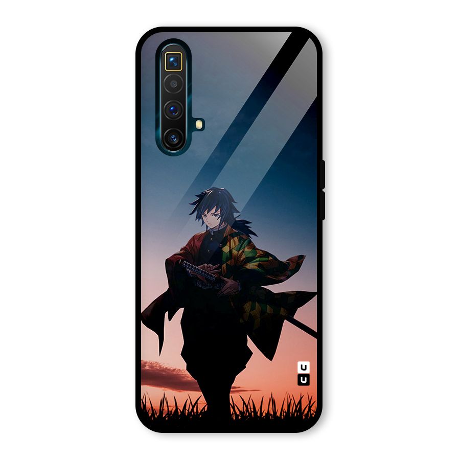 Giyu Tomioka Stance Glass Back Case for Realme X3