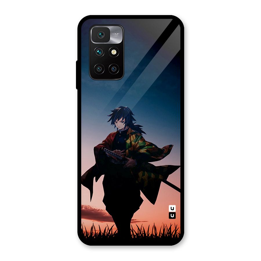 Giyu Tomioka Stance Glass Back Case for Redmi 10 Prime